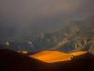 Evening light bathes the Great Sand Dunes National Park Slide #00000-00000